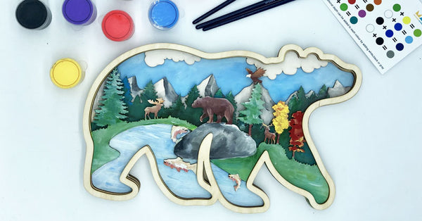 McTavish Art Kits - 3D Bear