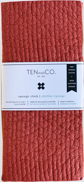 Ten and Co. Swedish Sponge Cloths - 6 Pack Solids