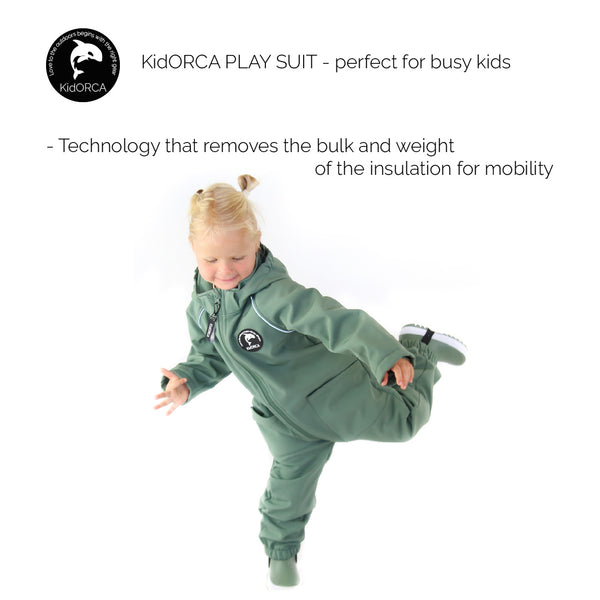 KidORCA Toddler Softshell Playsuit