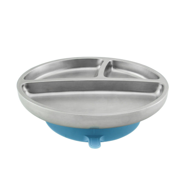 Avanchy Stainless Steel Suction Toddler Plate