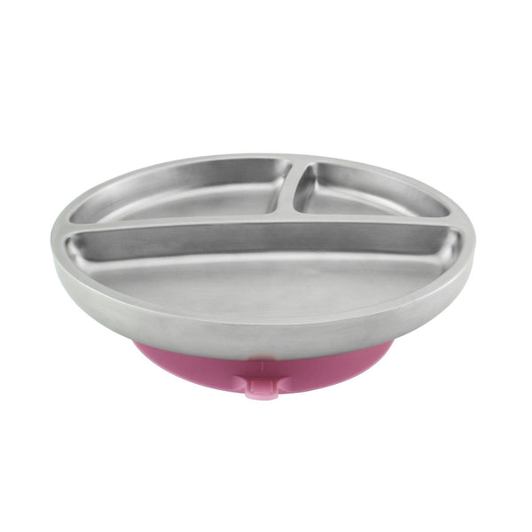 Avanchy Stainless Steel Suction Toddler Plate