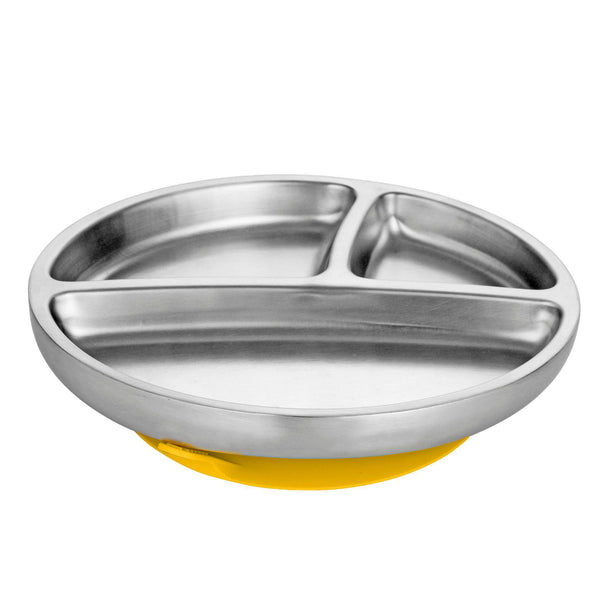 Avanchy Stainless Steel Suction Toddler Plate