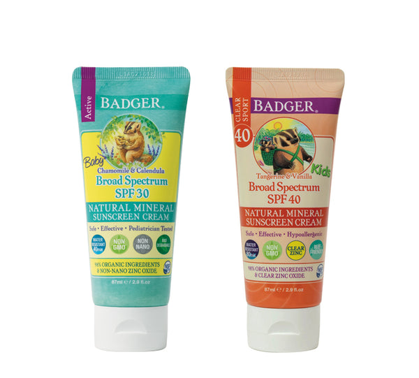 Badger Kids & Baby Mineral Sunscreen