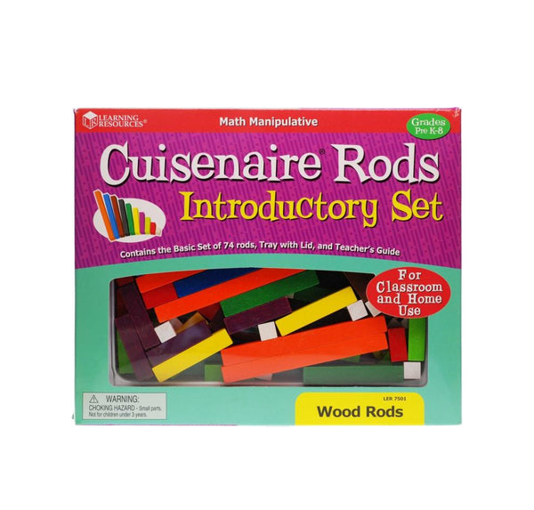 Learning Resources Wooden Cuisenaire Rods Set