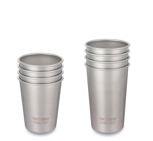 Klean Kanteen Stainless Steel Cups - 4 Pack