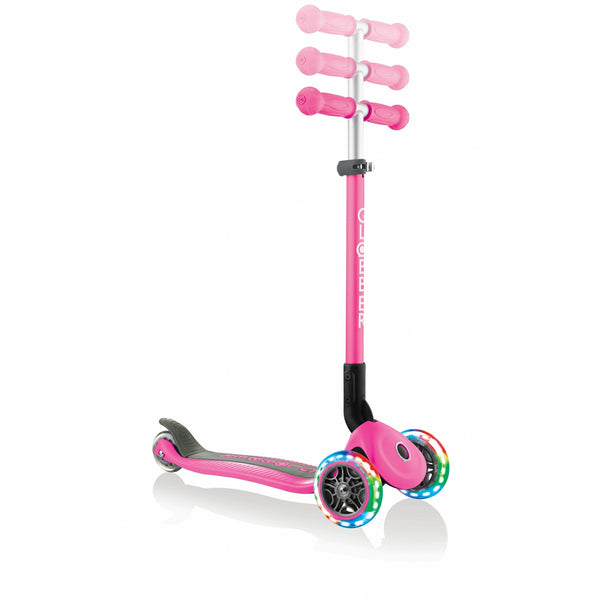 Globber Primo Foldable with Lights Scooter - 3 to 6+ years