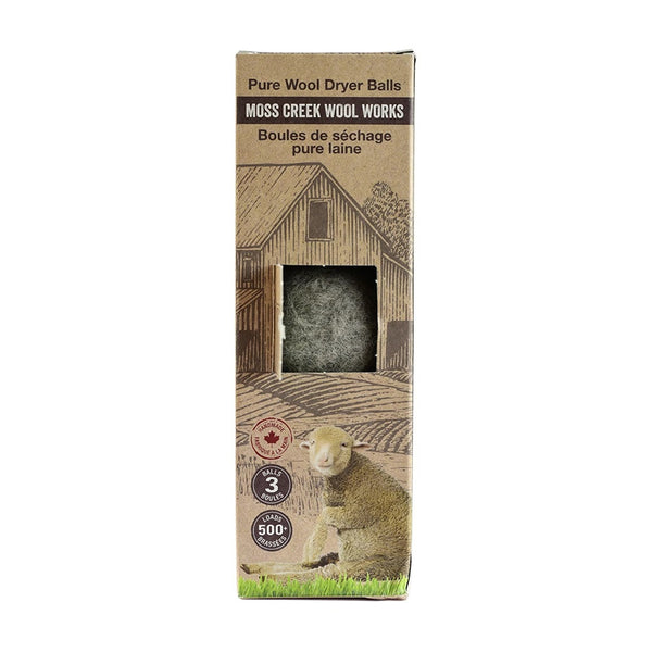 Moss Creek Wool Dryer Balls - 3 Pack