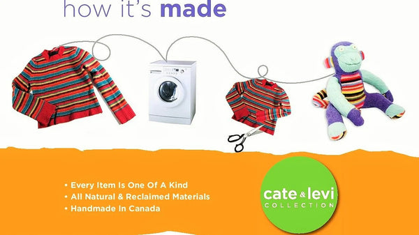 Cate and Levi DIY Stuffed Animal Kits