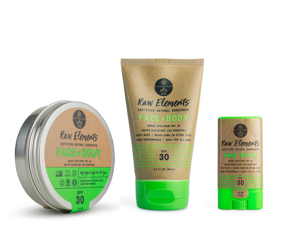 Raw Elements Sunscreen - Intro Pack