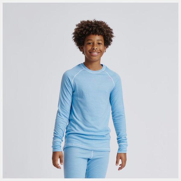 Isbjorn Husky Merino Wool Blend Base Layer Top - 2 to 16 Years