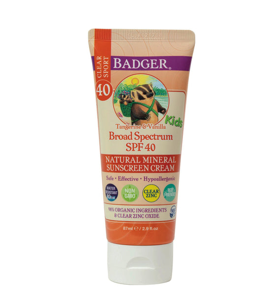 Badger Kids & Baby Mineral Sunscreen