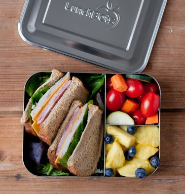 LunchBots Large Trio Bento Box