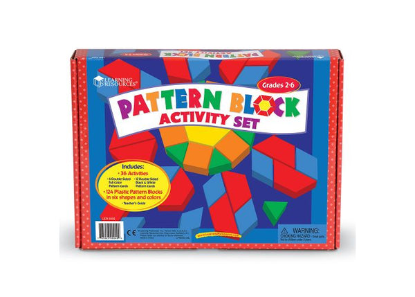 Learning Resources Pattern Block Activity Set