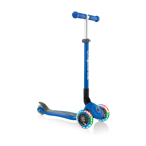 Globber Primo Foldable with Lights Scooter - 3 to 6+ years