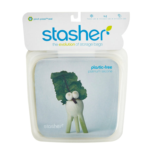 Stasher Reusable Sandwich Bags - 6-Pack