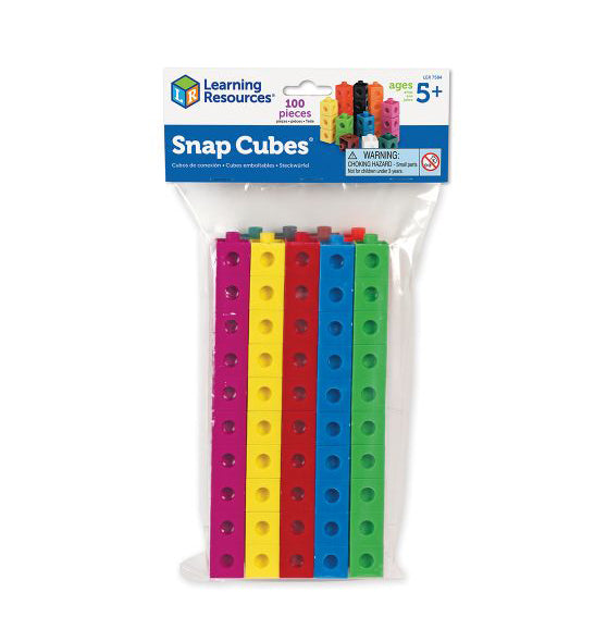 Learning Resources Snap Cubes - Set of 100