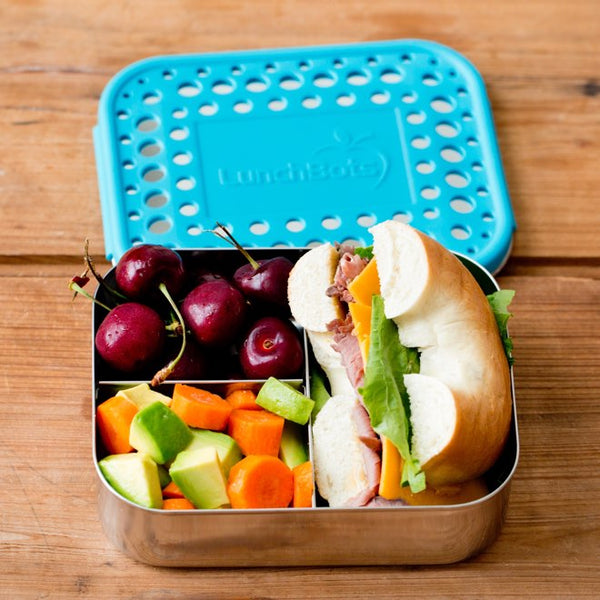 LunchBots Medium Trio Bento Box