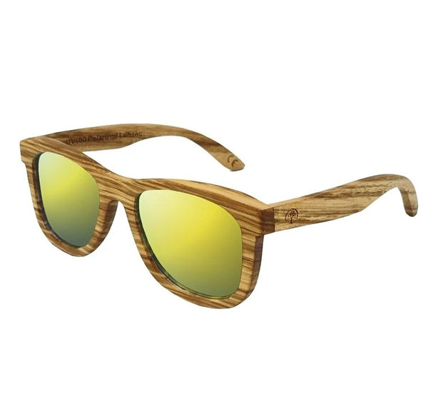 Wildwood Youth Zebra Wood Sunglasses - Age 6 to 12